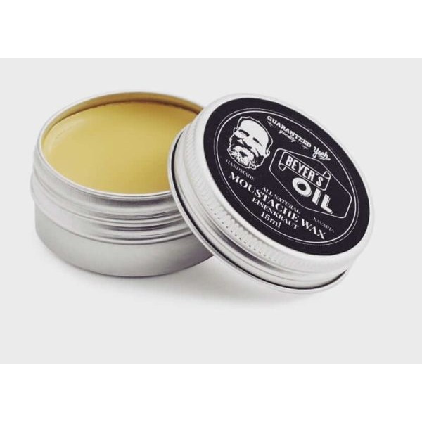 BEYERS OIL Bartwichse Moustache Wax Eisenkraut 15 ml