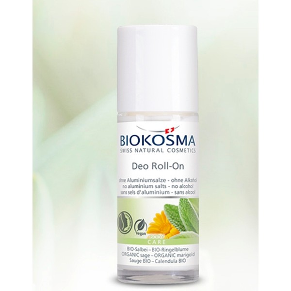 BIOKOSMA Deo Roll-on Salbei Ringelblume BIO 50 ml