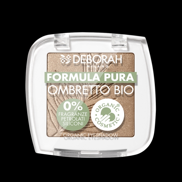 DEBORAH Formula Pura Ombretto Bio Nr. 08 Chestnut Brown