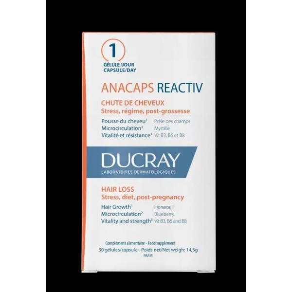 DUCRAY ANACAPS REACTIV Kaps 90 Stk