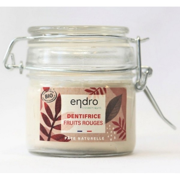 ENDRO Zahnpasta nat rote Beeren Glas 100 ml