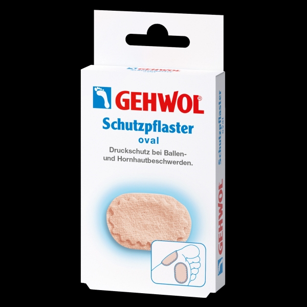 GEHWOL Schutzpflaster oval 4 Stk