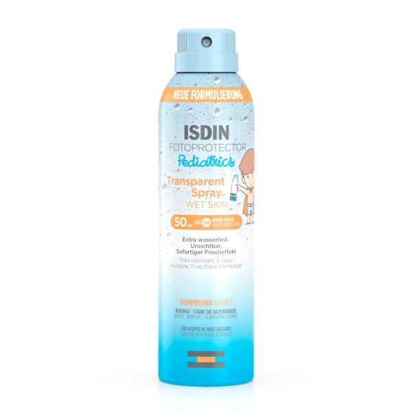 ISDIN Fotoprotector Ped.Wet Skin Spray LSF 50 250ml