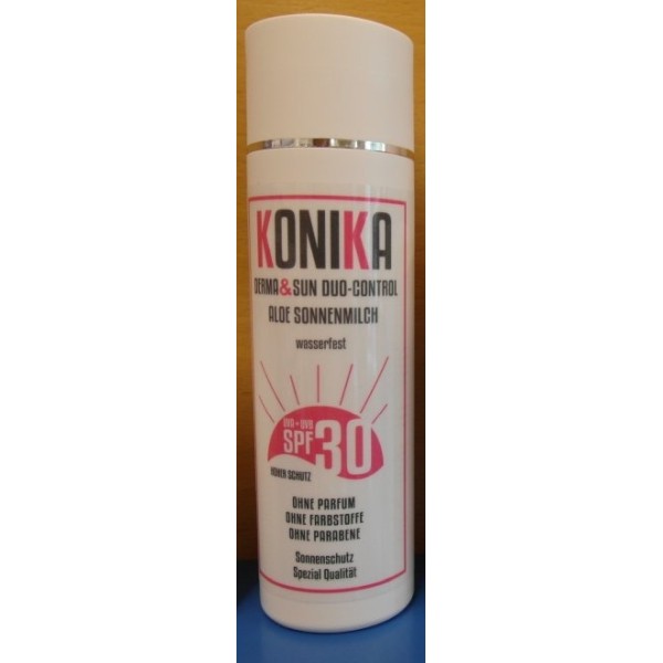 KONIKA Duo Control Aloe Sonnenmilch ohne Parfum LSF 30 200 ml