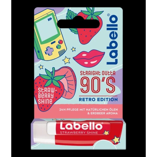 LABELLO Strawberry Shine Retro Edition Stick 4.8 g