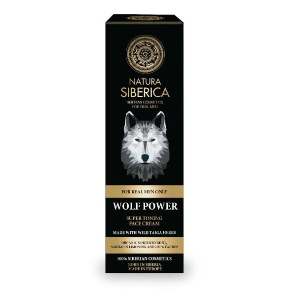 NATURA Siberica starker Wolf tonis.Gesichtscreme  50 ml