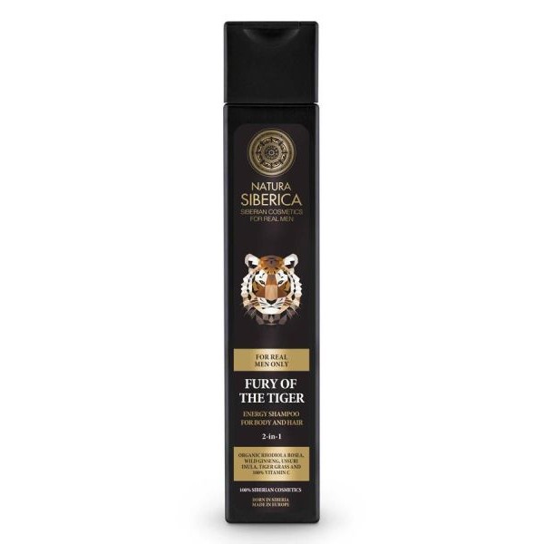 NATURA Siberica wütender Tiger Shampoo Haut & Haar 250 ml