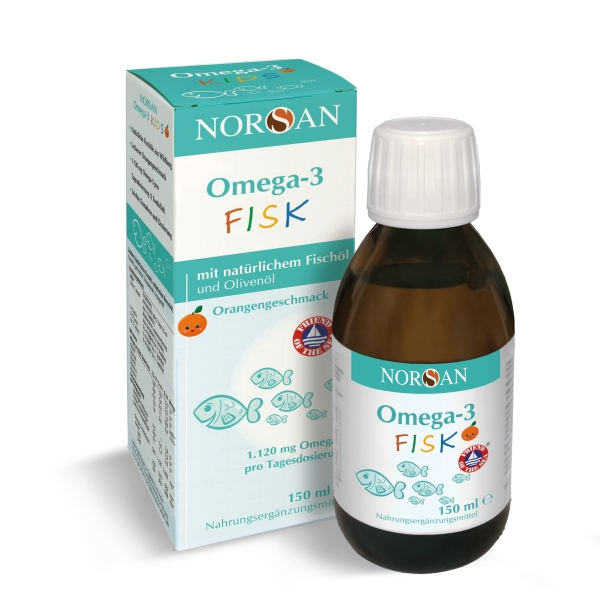 NORSAN Omega-3 FISK Öl Fl 150 ml