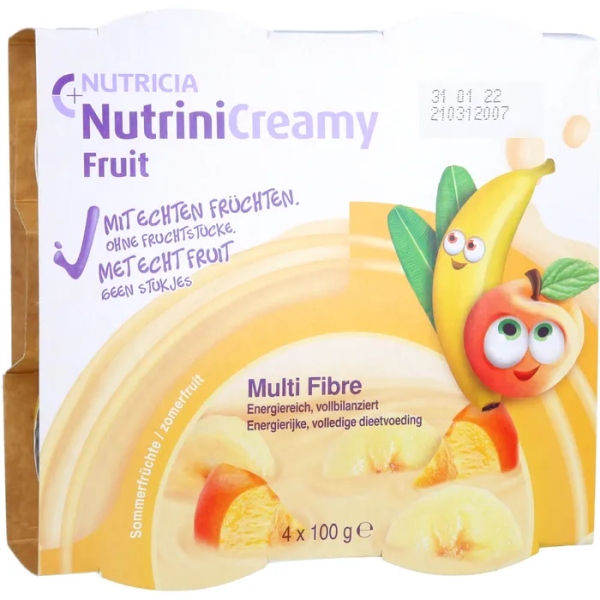 NUTRINI Creamy Fruit Sommerfrüchte 4 x 100 g