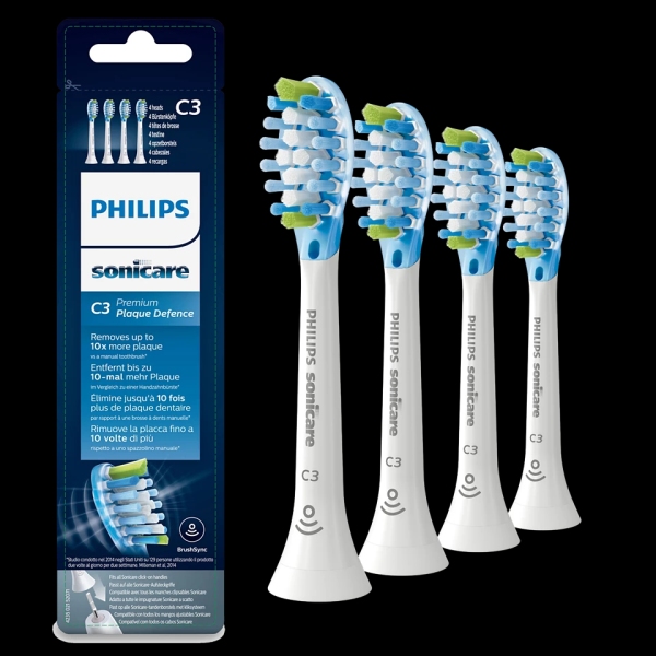 PHILIPS Sonicare C3 Premium Plaque Def weiss 5 Stk