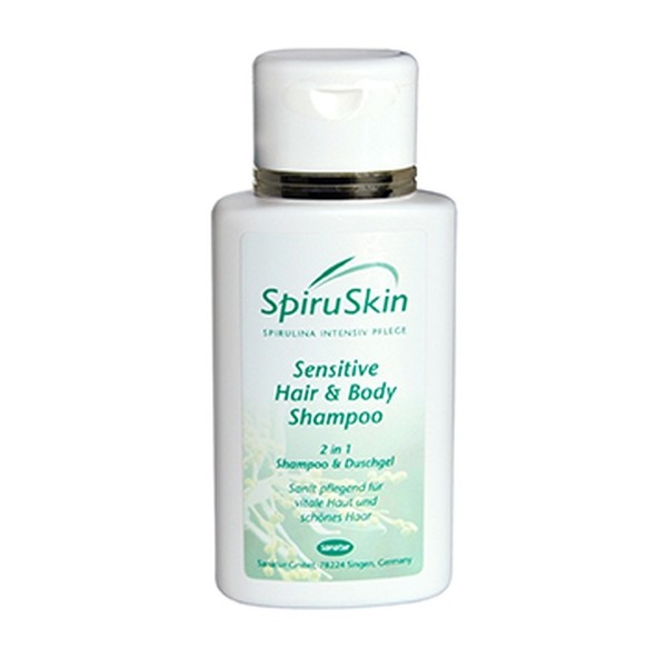 SPIRUSKIN Sensitive Hair & Body Shampoo 200 ml