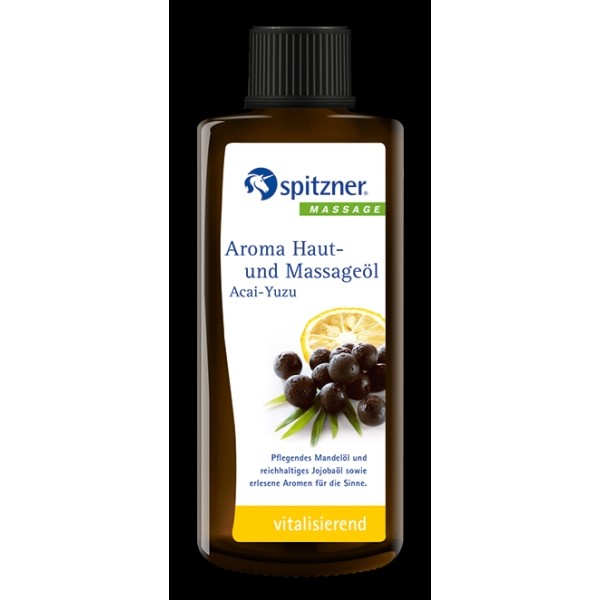 Spitzner Haut- und Massageöl Acai-Yuzu 190 ml