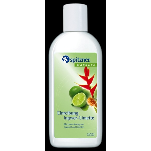 Spitzner Massage Einreibung Ingwer-Limette 200 ml