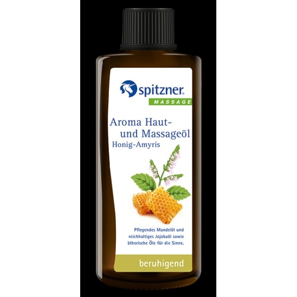 Spitzner Haut- und Massageöl Honig - Amyris 190 ml