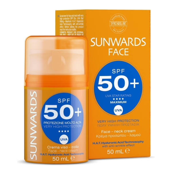 Sunwards Face Creme SPF 50+ 50 ml