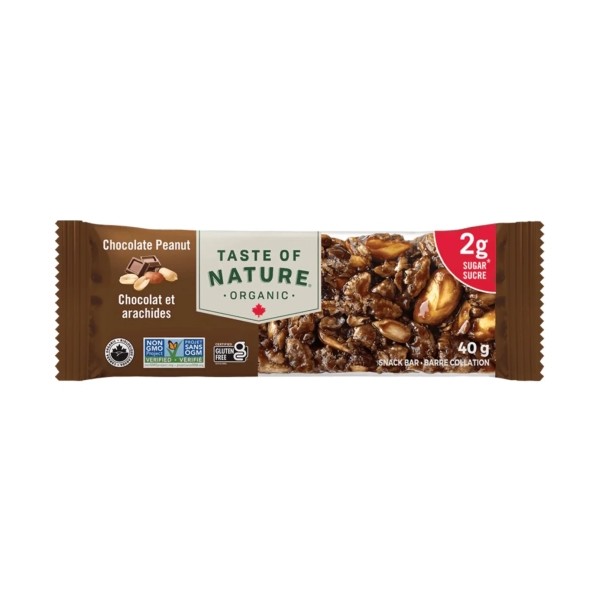 TASTE OF NATURE Low Sugar Choco Pean Bio 40 g