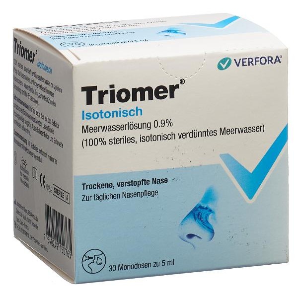 TRIOMER Lös isotonisch 30 Monodos 5 ml