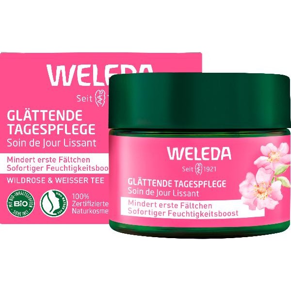 WELEDA Glättende Tagespflege Wildro&wei Tee 40 ml