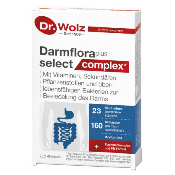 DR. WOLZ Darmflora Plus Select Complex Kaps 80 Stk