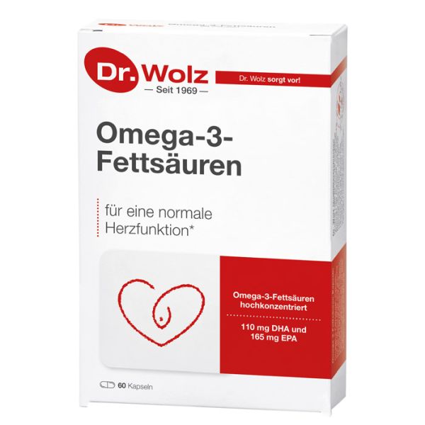 DR. WOLZ Omega-3 Fettsäuren Kaps 60 Stk