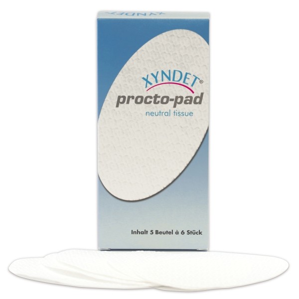 XYNDET Procto Pad Tissue 5 x 6 Stk.