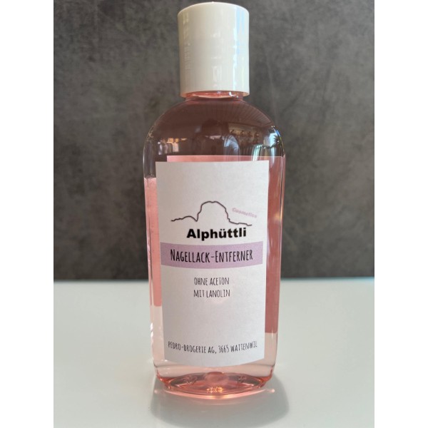 ALPHÜTTLI Cosmetics Nagellack Entferner 100 ml