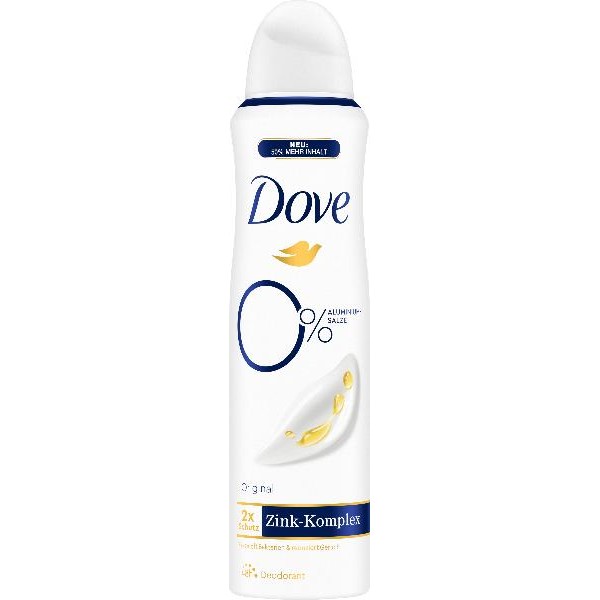 DOVE Deo Aeros Spray 0% Original 150 ml