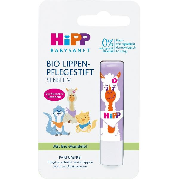 HIPP Babysanft Bio Lippen-Pflegest (neu) 4.8 g