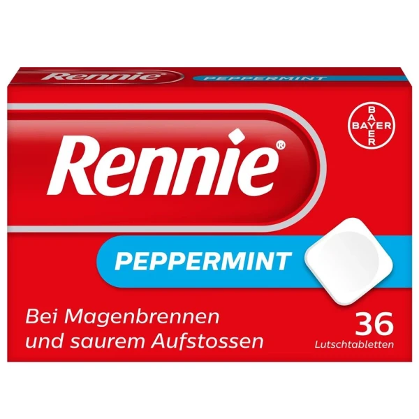 RENNIE Peppermint Lutschtabl 36 Stk