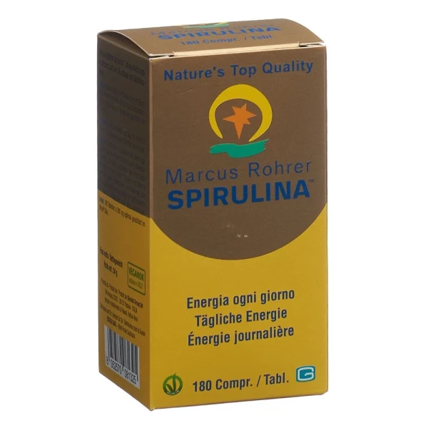 MARCUS ROHRER Spirulina Tabl (neu) 180 Stk