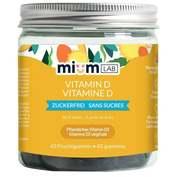 MIUMLAB Gummies Vitamin D Ds 42 Stk