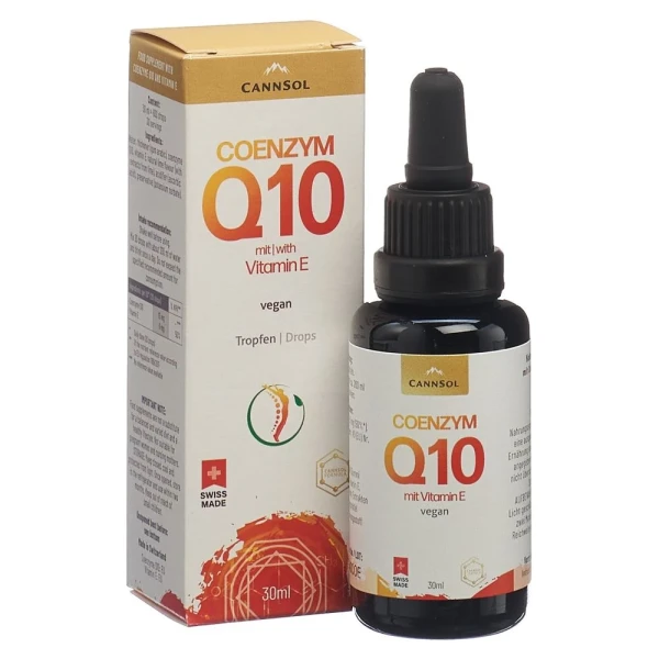 CANNSOL Coenzym Q10 Vit E wasserlös Pip Fl 30 ml