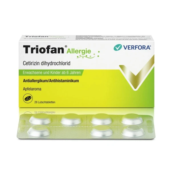 TRIOFAN Allergie Lutschtabl 28 Stk