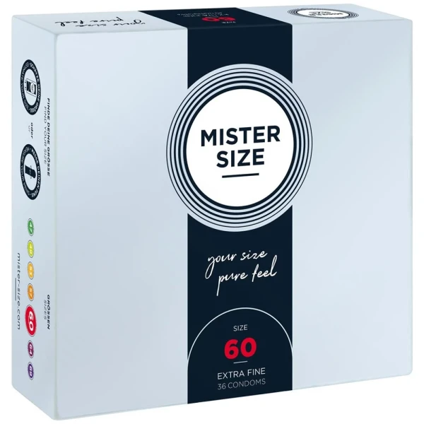 MISTER SIZE 60 Kondom Box 36 Stk