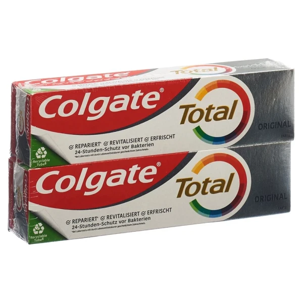 COLGATE TOTAL ORIGINAL Zahnpasta Duo 2 x 75 ml