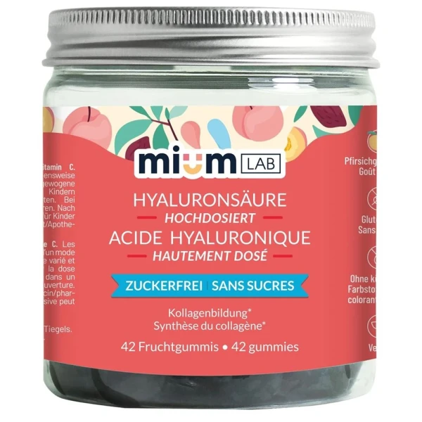 MIUMLAB Gummies Hyaluronsäure Ds 42 Stk