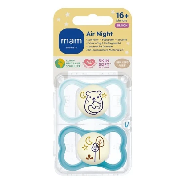 MAM Air Night Nuggi 16-36m 2 Stk