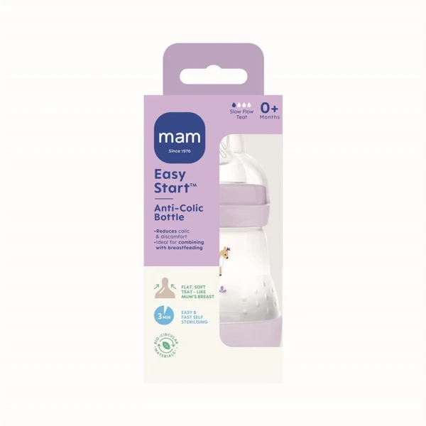 MAM Easy Start Flasche 160ml purple