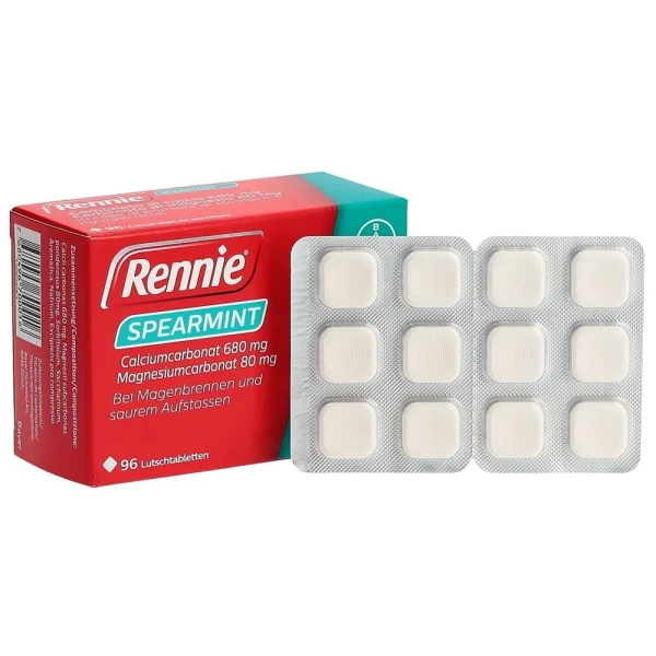 RENNIE Spearmint Lutschtabl 96 Stk