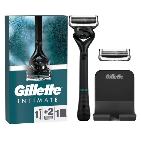 GILLETTE Intimate Herr Rasierapp Intimb 2 Klingen