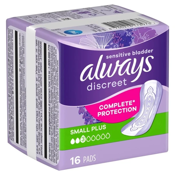 ALWAYS Discreet Inkontinenz Small Plus (n) 16 Stk