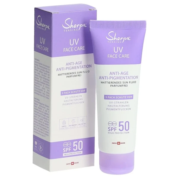 SHERPA TENSING Sun Fluid Anti-Aging SPF50 50 ml