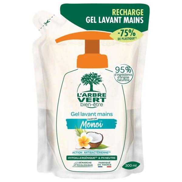 L'ARBRE VERT Ref Handseife flüssig Monoï FR 300 ml