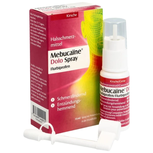 MEBUCAÏNE Dolo Spray 8.75 mg Fl 15 ml