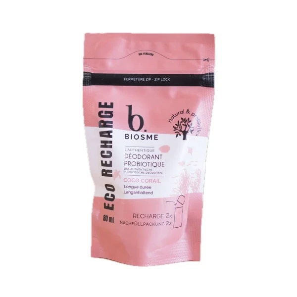 BIOSME Deo probiotisch Coco corail Nach Fl 80 ml