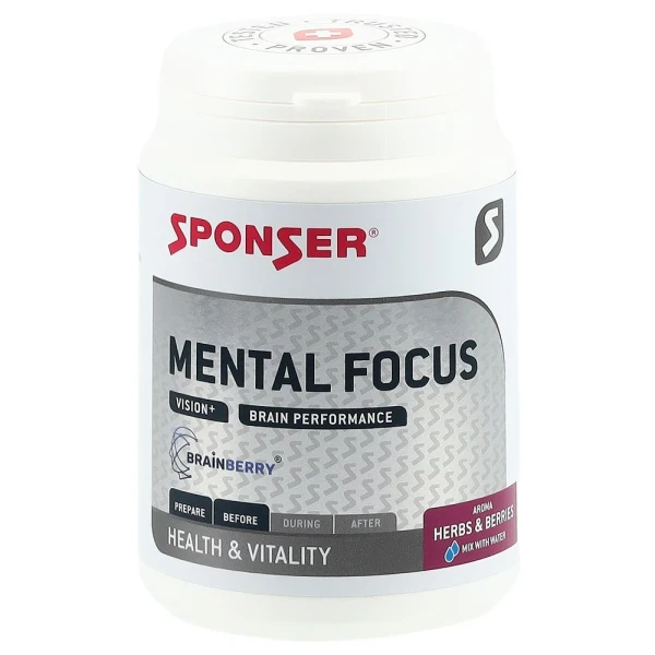 SPONSER Mental Focus Herbs & Berries Ds 150 g