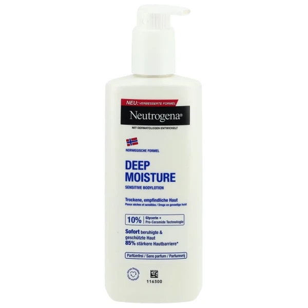 NEUTROGENA Body Lotion Deep Moisture Sens 250 ml