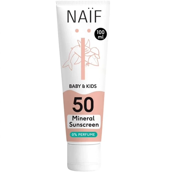 NAIF Baby & Kids Suncream o Parfum SPF50 100 ml