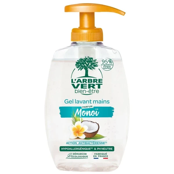 L'ARBRE VERT Handseife flüssig Monoï FR 300 ml