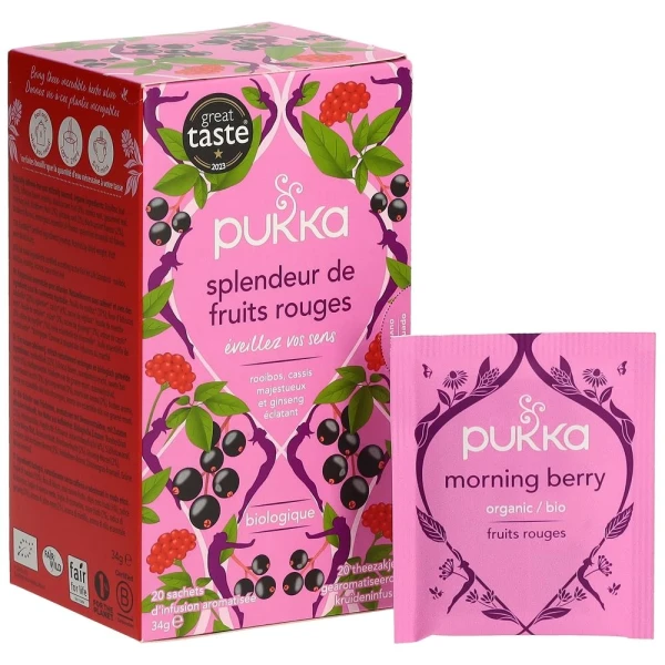 PUKKA Splendeur fruits rouges Tee Bio Btl 20 Stk